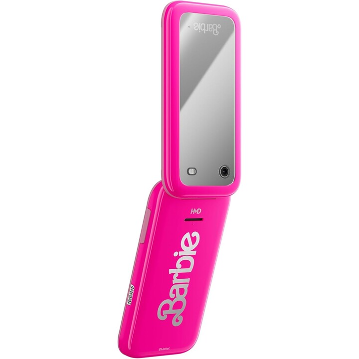 HMD Barbie Móvil Flip Phone 2.8 Pulgadas 320 x 240 Pixeles 4G 64GB Dual Sim Rosa