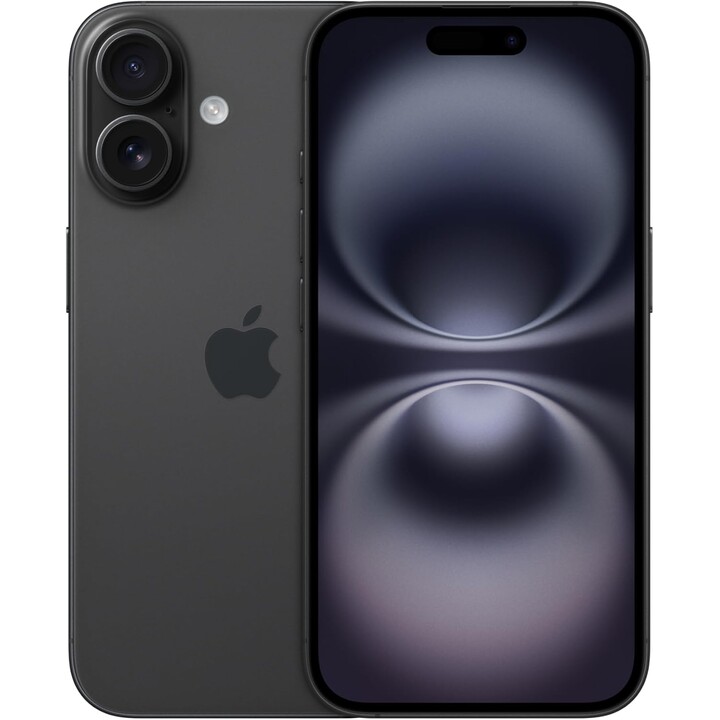 Apple iPhone 16 128GB, 5G Mobile phone with Apple Intelligence, Camera Control, A18 Chip, Black
