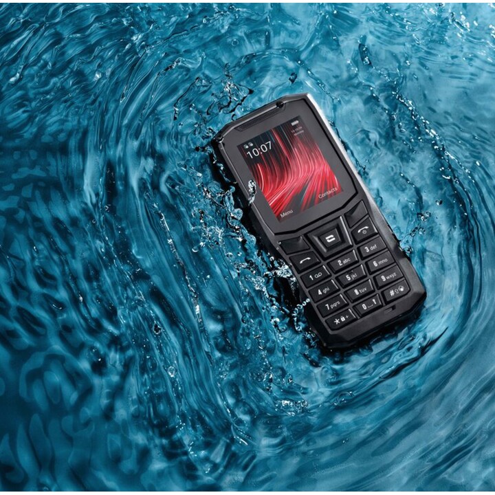 Crosscall Core-S5, 4G Mobile 2.4 Inches 8GB 16GB 2 megapixels Dual Sim Water Resistant Black