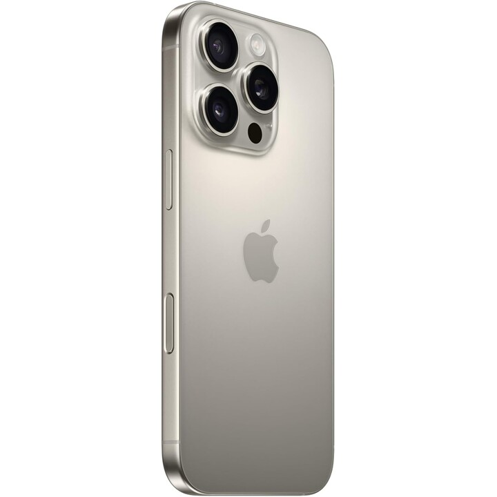 Apple iPhone 16 Pro Max 1 TB, 5G-Mobiltelefon mit Kamerasteuerung, 4K 120 fps, Dolby Vision, Natürliches Titan