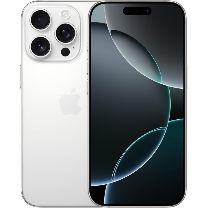 Apple iPhone 16 Pro Max 1 TB, celular 5G com controle de câmera, 4K 120fps, Dolby Vision, titânio branco