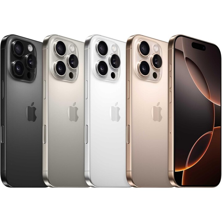 Apple iPhone 16 Pro Max 1 TB, celular 5G com controle de câmera, 4K 120fps, Dolby Vision, titânio branco