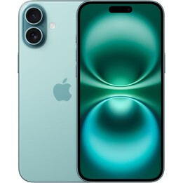 Apple iPhone 16 Plus 128GB, Teléfono móvil 5G con Apple Intelligence, Control de cámara, Chip A18, Verde Azulado