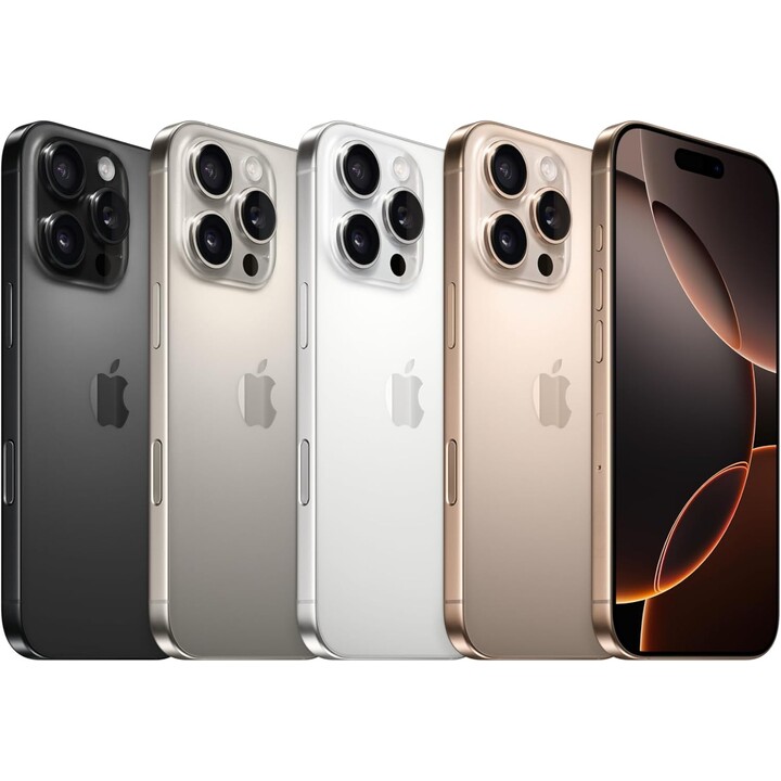 Apple iPhone 16 Pro Max 512GB, 5G Mobile phone with Camera Control, 4K 120fps, Dolby Vision, Black Titanium