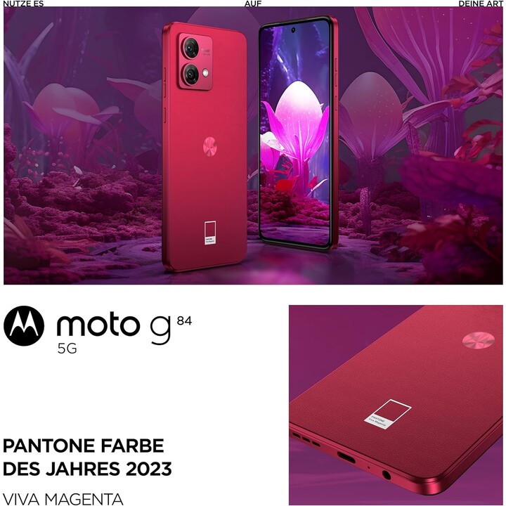 Motorola Moto G84 5G 8GB 256GB Dual Sim viva magenta