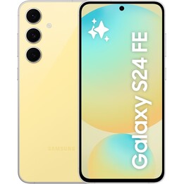 SAMSUNG Galaxy S24 FE, telefone AI, smartphone Android de 128GB, câmera de 50 MP de alta resolução, amarelo