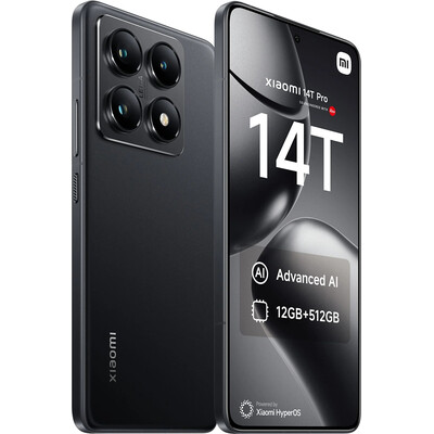 Xiaomi 14T Pro 5G 12GB 512GB Smartphone Titan Black | Dual Sim A…