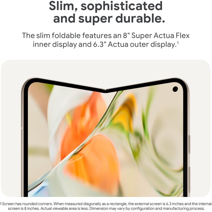 Google Pixel 9 Pro Fold 16GB 256GB Dual Sim Black Obsidian
