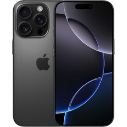 Apple iPhone 16 Pro Max 256Go, téléphone portable 5G avec contrôle par caméra, 4K 120 ips, Dolby Vision, noir titane