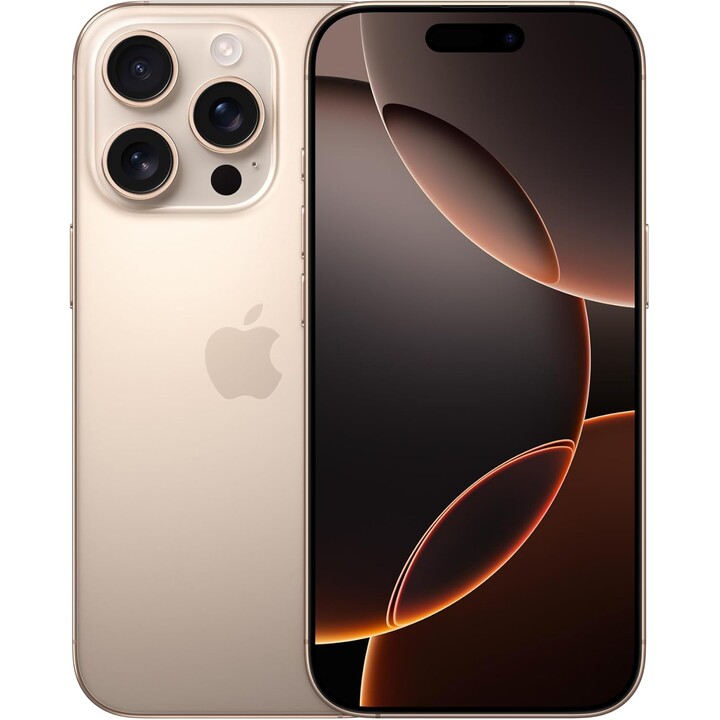 Apple iPhone 16 Pro Max 512GB, 5G Mobile phone with Camera Control, 4K 120fps, Dolby Vision, Desert Titanium