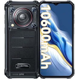 Oukitel WP36 Pro 5 Mega Pixels 10600 mAh 8GB 256GB Black Rugged