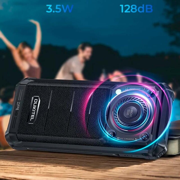 Oukitel WP36 Pro 5 Mega Pixels 10600 mAh 8GB 256GB Black Rugged