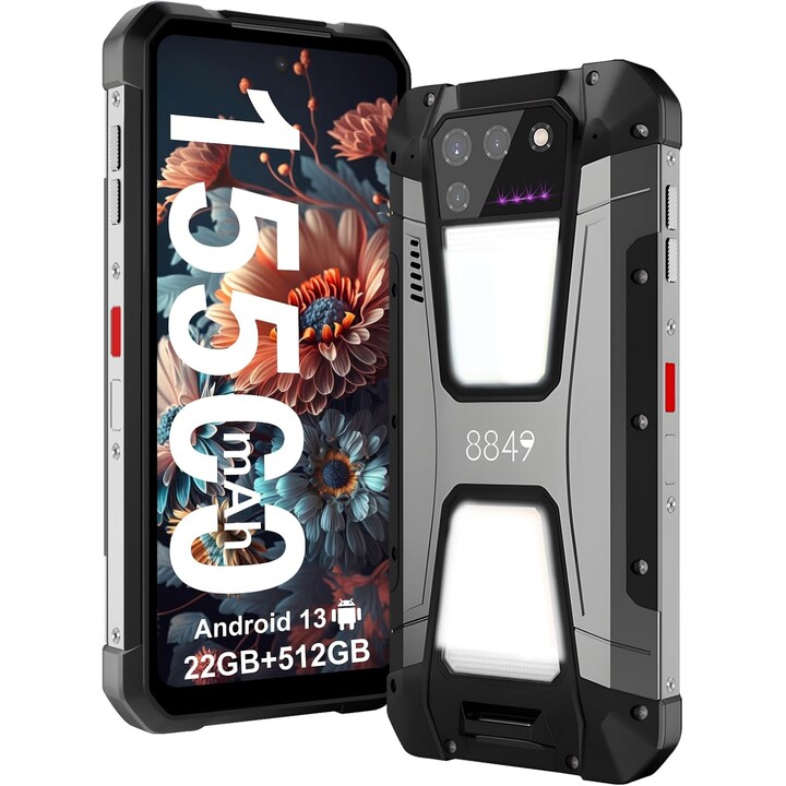 Unihertz 8849 Tank 2 Pro Proiettore 12GB/512GB - Telefono cellulare robusto