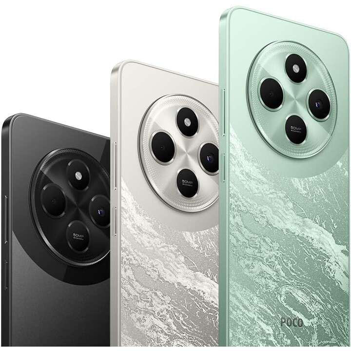 Xiaomi POCO C75 4G 8+256GB, 2.0GHz, Immersive 6.88 display, 5160mAh battery, 50MP AI dual camera, Gold