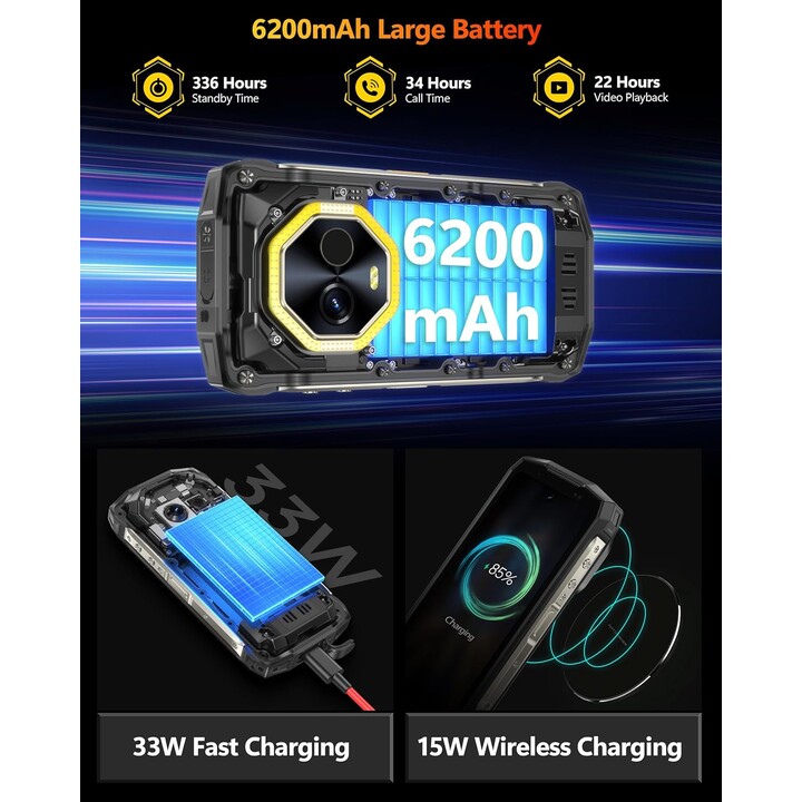 Ulefone Armor Mini 20 Pro 5G 8GB 256GB Dual Sim Negro