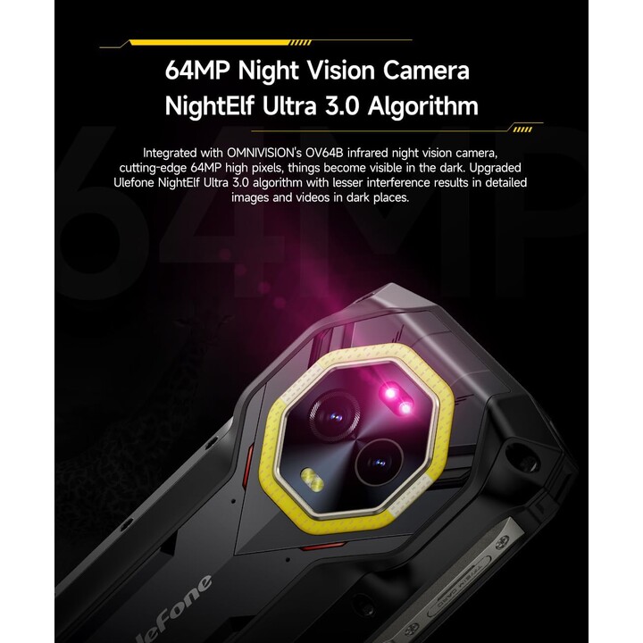 Ulefone Armor Mini 20 Pro 5G 8GB 256GB Dual Sim Negro