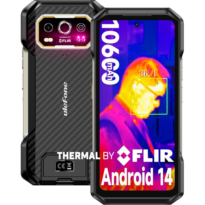 Ulefone Armor 27T 12GB 256GB Dual Sim Negro Rugged