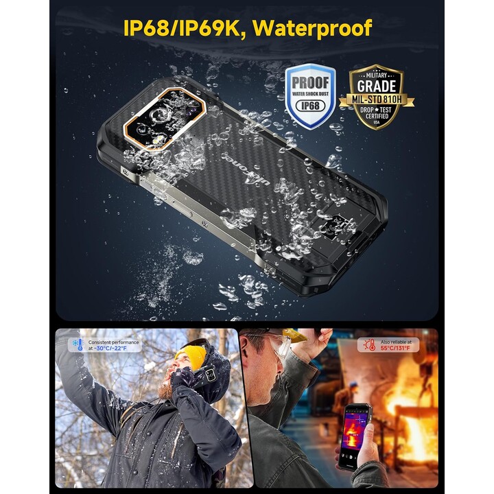 Ulefone Armor 27T 12GB 256GB Dual Sim Negro Rugged