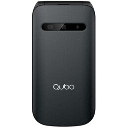 Teléfono Móvil Qubo X-209 4G para Personas Mayores/ Negro