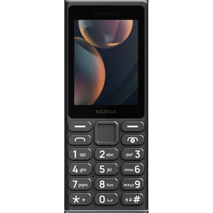 Nokia 105 Dual Sim Black - Model 2024