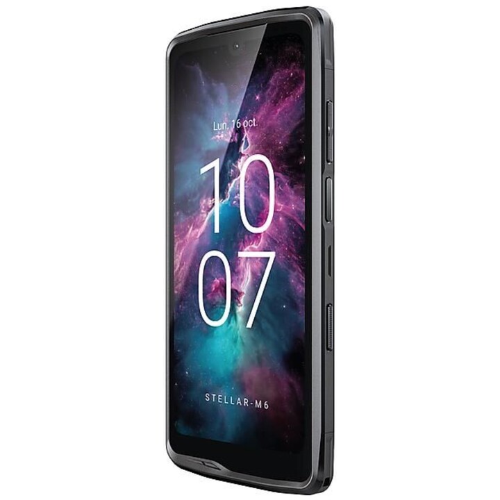 Crosscall Stellar M6E 1001053801926 5G, doble SIM, 4 GB de RAM, 64 GB, pantalla LCD de 6,1, 50 MP, negro