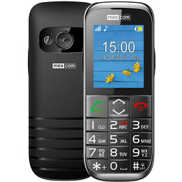 Maxcom MM720 SE 2.2" 83g Black Basic Phone, Single SIM, 5.59 cm, Bluetooth, 800 mAh, Black
