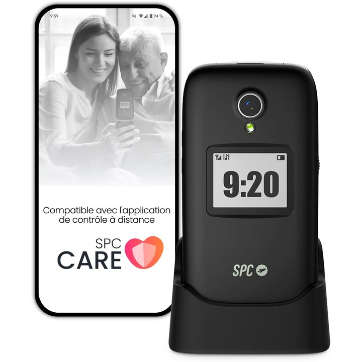 SPC Polaris Mobile Phone for Seniors/ Black