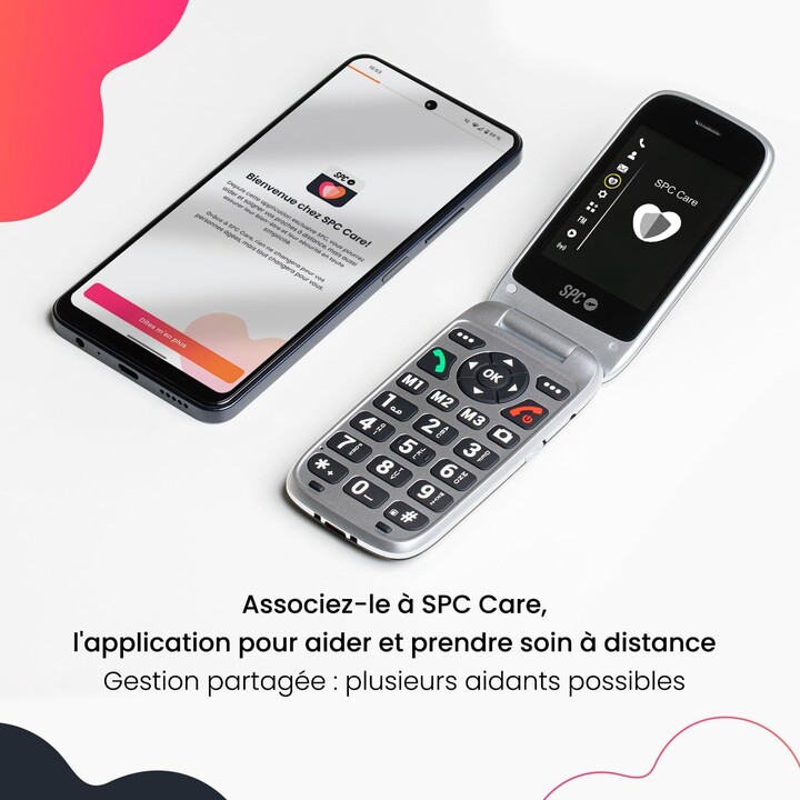 SPC Polaris Mobile Phone for Seniors/ Black