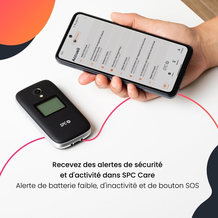 SPC Polaris Mobile Phone for Seniors/ Black