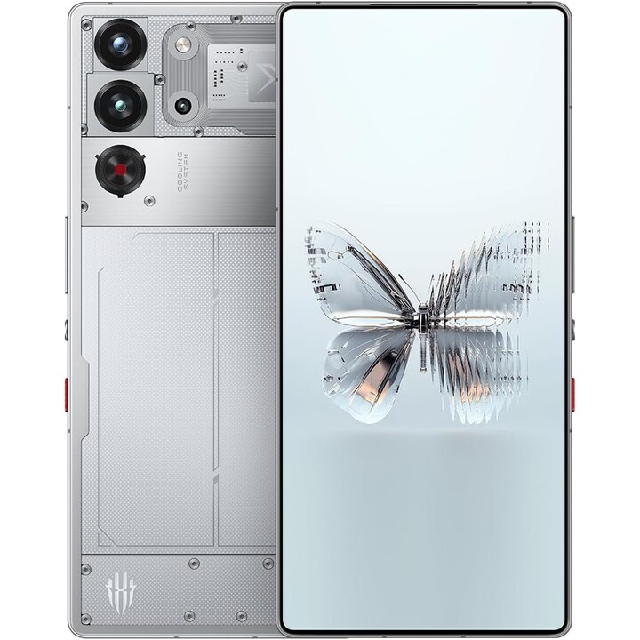 Nubia Redmagic 10 Pro 5G, 16+512GB, Smartphone Gaming 144Hz, Snapdragon 8 Elite, Cargador 80W, Luz de Luna
