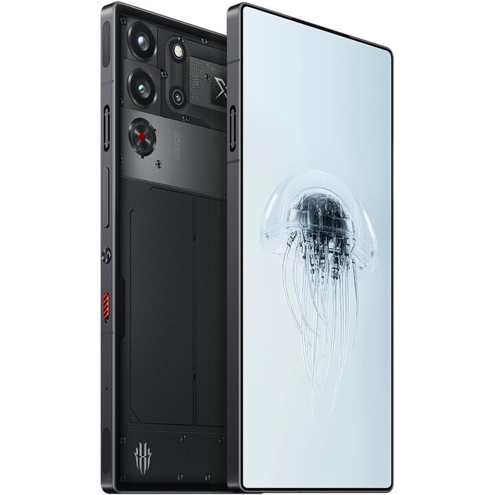 Smartphone da gioco Nubia Redmagic 10 Pro 5G, 16+512 GB, 144 Hz, Snapdragon 8 Elite, caricabatterie da 80 W, trasparente Dusk