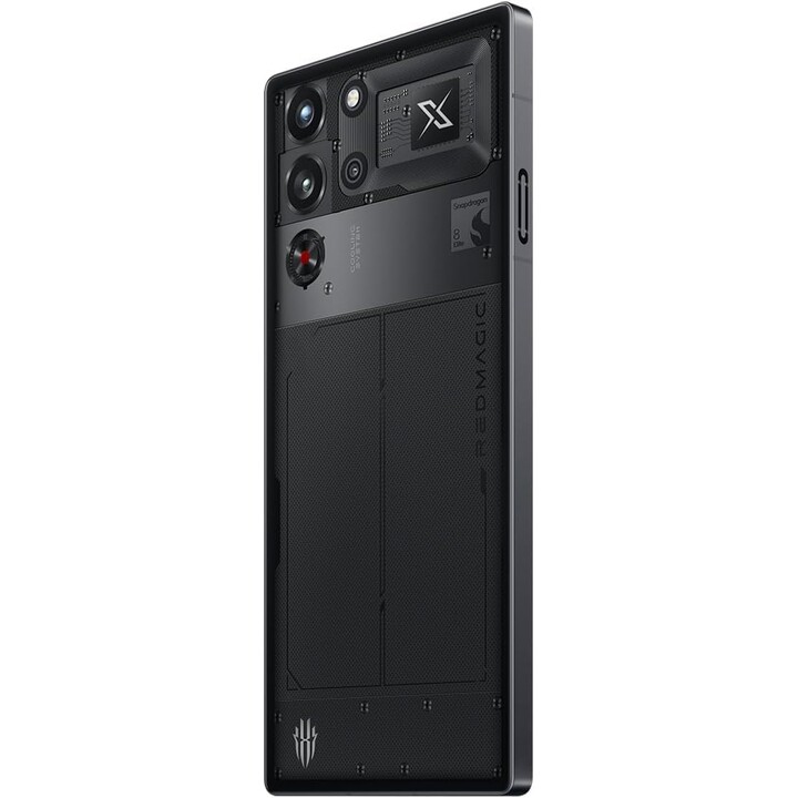 Nubia Redmagic 10 Pro 5G, 16+512 GB, 144-Hz-Gaming-Smartphone, Snapdragon 8 Elite, 80-W-Ladegerät, Transparent Dusk