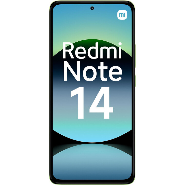 Xiaomi Redmi Note 14, 8+256GB, 108MP AI camera system, 5500mAh battery, AI features, Green