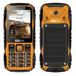 Maxcom MM920 Rugged Mobile Phone/ Yellow
