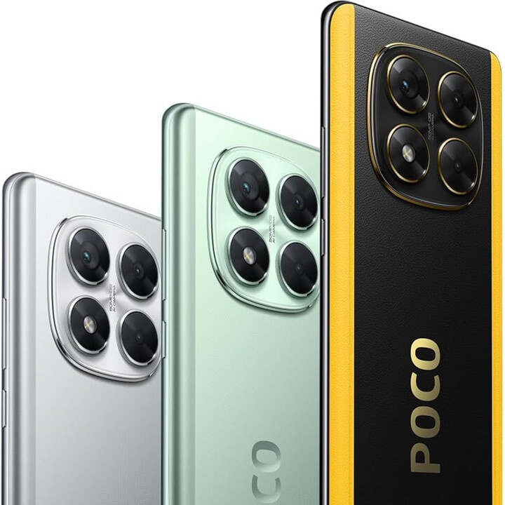 Xiaomi POCO X7, 8 + 256 GB, Smatphone 5G, câmera de 50 MP com OIS, bateria de 5110 mAh, prata