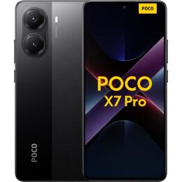 Xiaomi POCO X7 Pro, 8+256GB, 5G Smatphone, 50MP camera with OIS, 6000mAh, 90W HyperCharge, AI features, Black