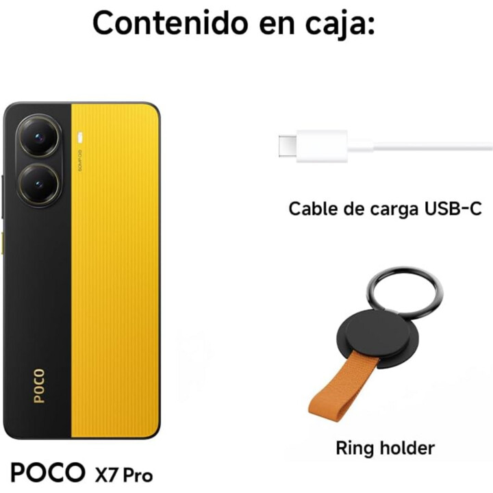 Xiaomi POCO X7 Pro, 8+256GB, 5G Smatphone, 50MP camera with OIS, 6000mAh, 90W HyperCharge, AI features, Black