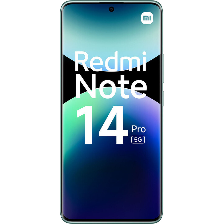 Xiaomi Redmi Note 14 Pro 5G, 12+512GB, 200MP AI camera, 5110mAh battery, AI features, Green