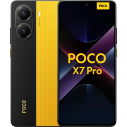 Xiaomi POCO X7 Pro, 12+256GB, 5G Smatphone, 50MP camera with OIS, 6000mAh, 90W HyperCharge, AI features, Yellow