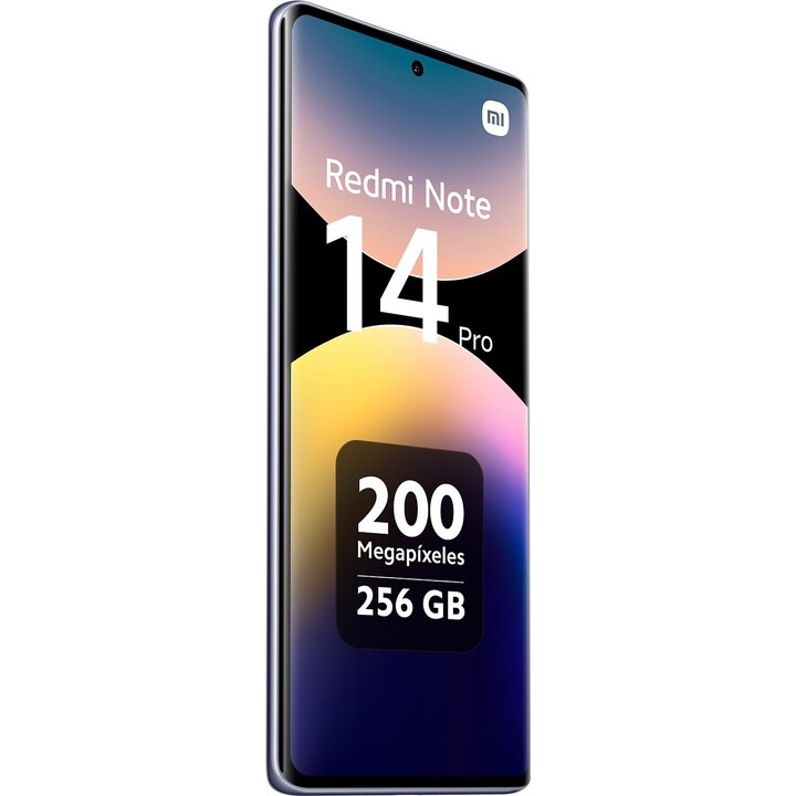 Xiaomi Redmi Note 14 Pro, Smartphone 4G 8+256GB, 50 Millones de Píxeles, Función NFC, Morado