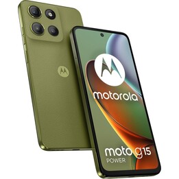 Motorola Moto G15 Power 17,1 cm (6,72), 8GB 256 GB, 4G Dual-SIM-Smartphone, Android 15, USB Typ C, 5200 mAh, Grün