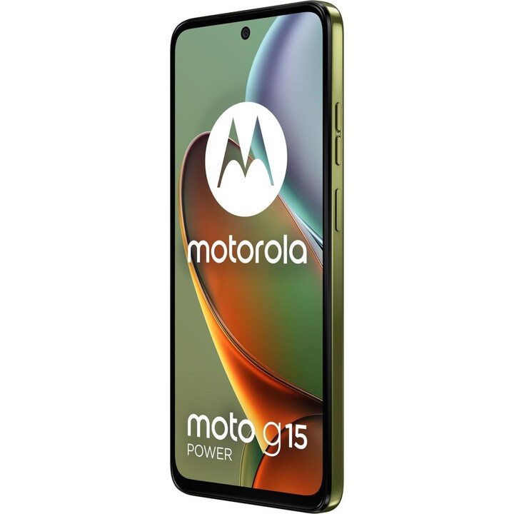 Motorola Moto G15 Power 17,1 cm (6,72), 8GB 256 GB, 4G Dual-SIM-Smartphone, Android 15, USB Typ C, 5200 mAh, Grün