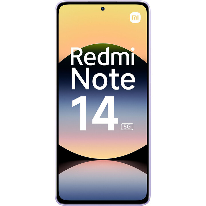 Xiaomi Redmi Note 14 5G, 6+128GB, 108MP AI camera system, 5500mAh battery, AI features, Purple