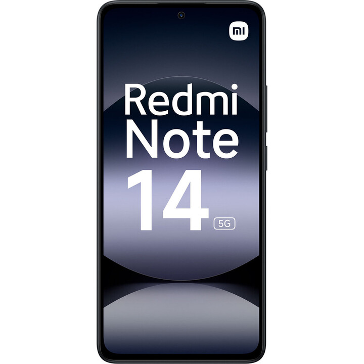 Xiaomi Redmi Anmerkung 14 5G, 6+128 GB, 108MP AI -Kamerasystem, 5500 mAh Akku, KI -Funktionen, Schwarz