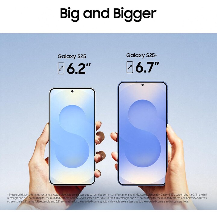 Samsung Galaxy S25 5G, 12GB+256GB, Galaxy AI, 50MP Camera, Icy Blue