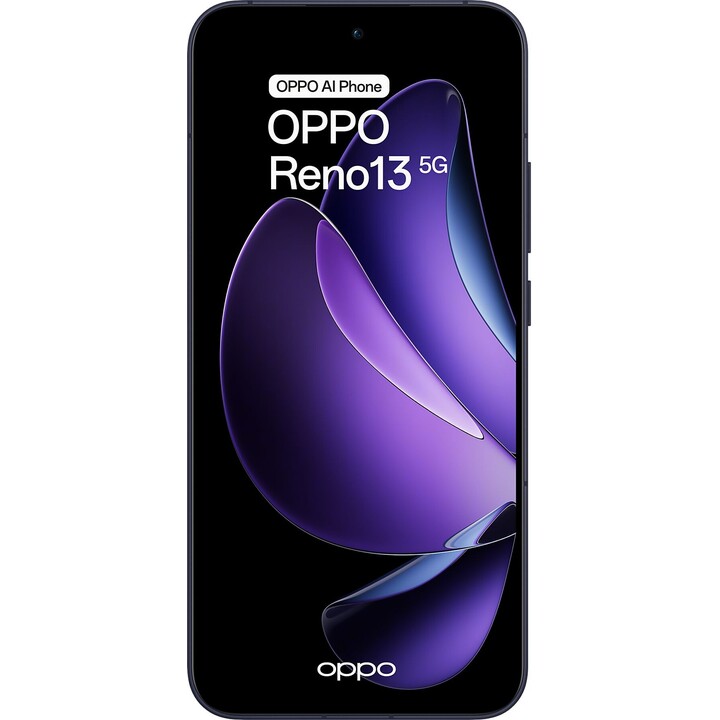 Oppo Reno14 5G, 12GB 256GB, 6.59 AMOLED, 50MP, IP69, carga rápida, 80W, Blanco Ópalo