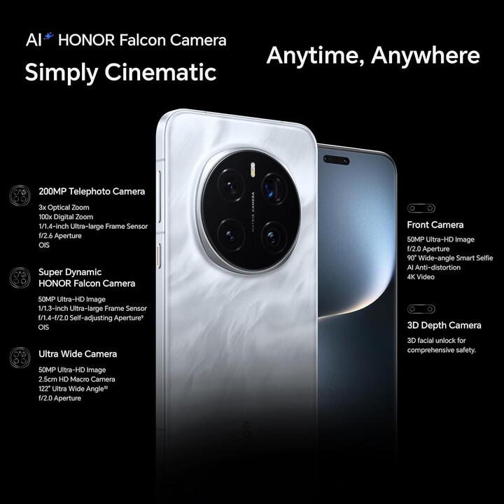 Honor Magic7 Pro 5G Dual Sim 12GB RAM 512GB - Blue