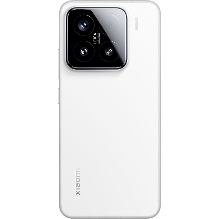 Xiaomi 15, 5G Smartphone, 12+512GB, cámara Leica 50mp, batería de 5240 mAh, 90W HyperCarge, Hyperai, Blanco