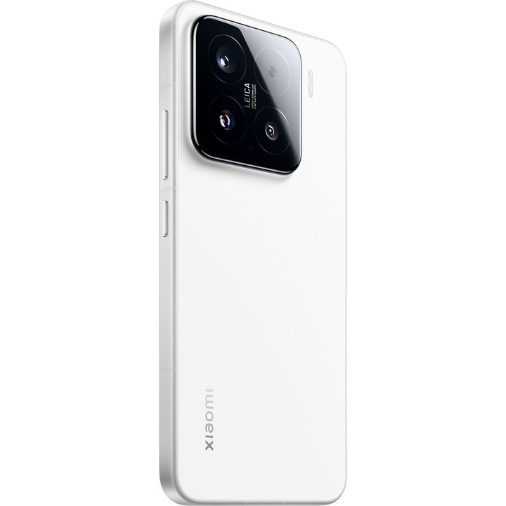Xiaomi 15, 5G Smartphone, 12+512GB, cámara Leica 50mp, batería de 5240 mAh, 90W HyperCarge, Hyperai, Blanco