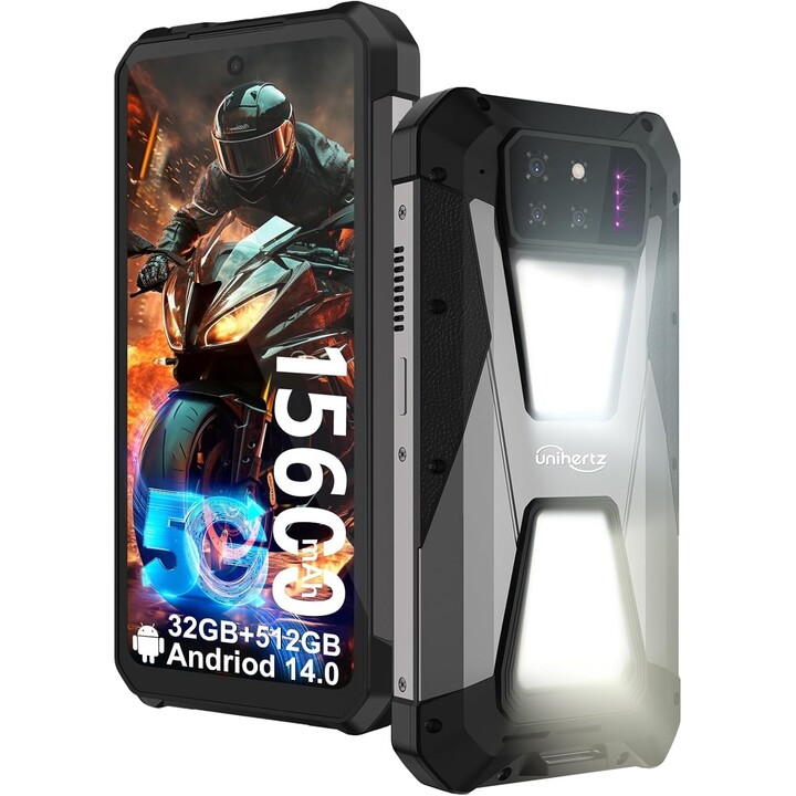 Unihertz 8849 Tank 3S 16GB/512GB Nero - Telefono cellulare